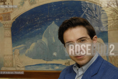 Lebanese writer Alexandre Najjar. Saint Malo, May 12, 2008 - ©Ulf Andersen/Rosebud2