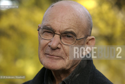 French philosopher Jean Luc Nancy. Paris, April 25, 2010 - ©Ulf Andersen/Rosebud2