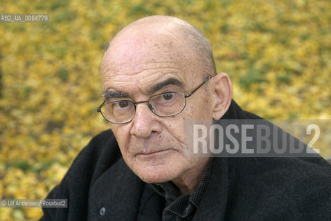 French philosopher Jean Luc Nancy. Paris, April 25, 2010 - ©Ulf Andersen/Rosebud2