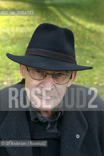 French philosopher Jean Luc Nancy. Paris, April 25, 2010 - ©Ulf Andersen/Rosebud2