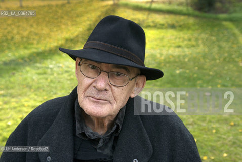 French philosopher Jean Luc Nancy. Paris, April 25, 2010 - ©Ulf Andersen/Rosebud2