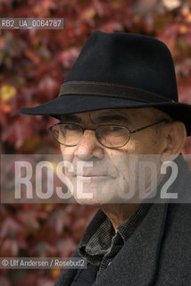 French philosopher Jean Luc Nancy. Paris, April 25, 2010 - ©Ulf Andersen/Rosebud2