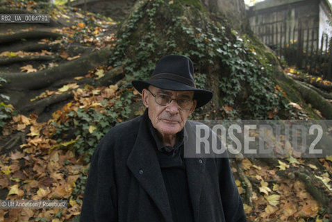 French philosopher Jean Luc Nancy. Paris, April 25, 2010 - ©Ulf Andersen/Rosebud2