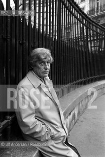 Russian writer Victor Nekrassov (1911-1987). Paris, April 3,1978 - ©Ulf Andersen/Rosebud2