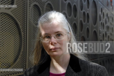 American writer Kris Nelscott. Paris, September 21, 2001 - ©Ulf Andersen/Rosebud2