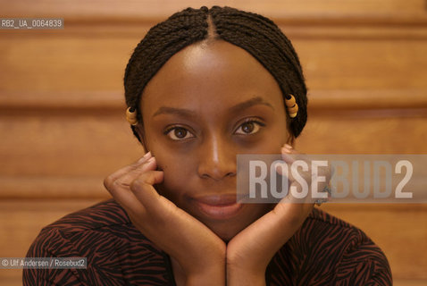 Nigerian writer Chimamanda Ngozi Adichie. Paris, September 24, 2008 - ©Ulf Andersen/Rosebud2