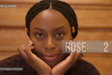 Nigerian writer Chimamanda Ngozi Adichie. Paris, September 24, 2008 - ©Ulf Andersen/Rosebud2