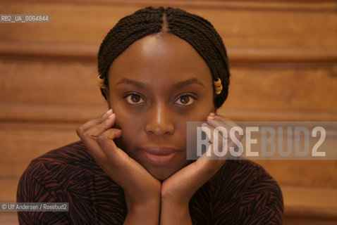 Nigerian writer Chimamanda Ngozi Adichie. Paris, September 24, 2008 - ©Ulf Andersen/Rosebud2