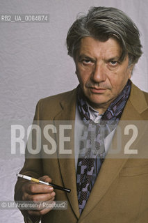 Swiss writer Paul Nizon. Paris, September 29, 1986 - ©Ulf Andersen/Rosebud2