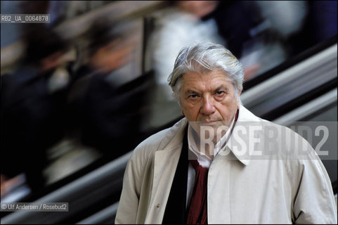 Swiss writer Paul Nizon. Paris, May 29, 2002 - ©Ulf Andersen/Rosebud2