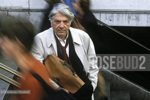 Swiss writer Paul Nizon. Paris, May 29, 2002 - ©Ulf Andersen/Rosebud2