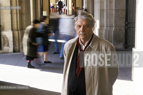 Swiss writer Paul Nizon. Paris, May 29, 2002 - ©Ulf Andersen/Rosebud2