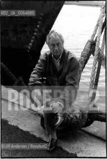 Dutch witer Cees Nootebom. Saint Malo, May 30, 1990 - ©Ulf Andersen/Rosebud2