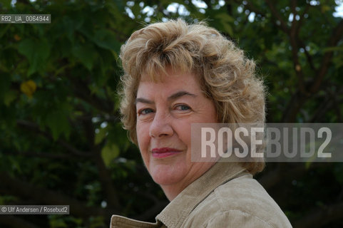 Irish writer Nuala OFaolain. Paris september 29, 2003 - ©Ulf Andersen/Rosebud2