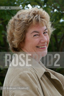 Irish writer Nuala OFaolain. Paris september 29, 2003 - ©Ulf Andersen/Rosebud2