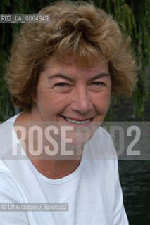 Irish writer Nuala OFaolain. Paris september 29, 2003 - ©Ulf Andersen/Rosebud2