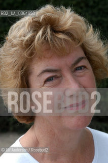 Irish writer Nuala OFaolain. Paris september 29, 2003 - ©Ulf Andersen/Rosebud2