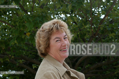 Irish writer Nuala OFaolain. Paris september 29, 2003 - ©Ulf Andersen/Rosebud2