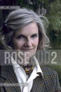 Irish writer Julia O Faolain. Saint Malo, May 28, 1996 - ©Ulf Andersen/Rosebud2