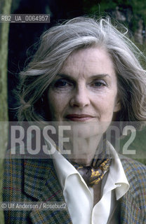 Irish writer Julia O Faolain. Saint Malo, May 28, 1996 - ©Ulf Andersen/Rosebud2