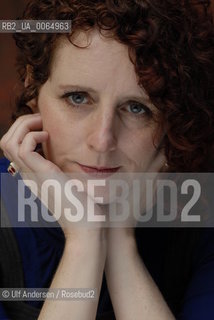 Irish writer Maggie OFarell. Paris April 7, 2008 - ©Ulf Andersen/Rosebud2