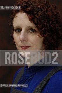 Irish writer Maggie OFarell. Paris April 7, 2008 - ©Ulf Andersen/Rosebud2