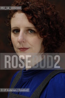 Irish writer Maggie OFarell. Paris April 7, 2008 - ©Ulf Andersen/Rosebud2