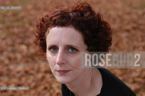 Irish writer Maggie O Farell. Paris October 12, 2005 - ©Ulf Andersen/Rosebud2