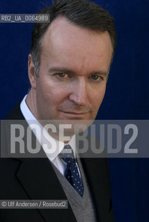 English writer Andrew OHagan. Paris October 23, 2008 - ©Ulf Andersen/Rosebud2