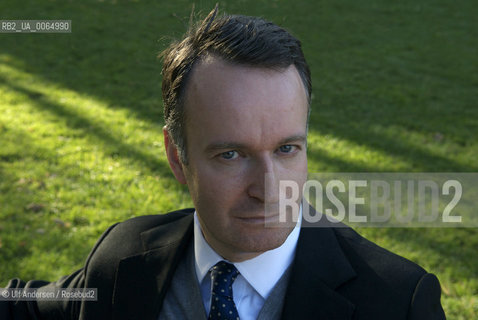 English writer Andrew OHagan. Paris October 23, 2008 - ©Ulf Andersen/Rosebud2