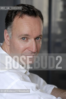 English writer Andrew OHagan. Paris July 9, 2010 - ©Ulf Andersen/Rosebud2