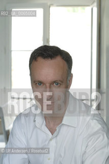 English writer Andrew OHagan. Paris July 9, 2010 - ©Ulf Andersen/Rosebud2