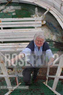 English writer Redmond OHanlon. Saint Malo May 31, 2004 - ©Ulf Andersen/Rosebud2