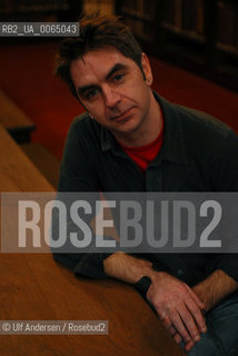 Irish writer Sean OReilly. Paris January 16, 2006 - ©Ulf Andersen/Rosebud2