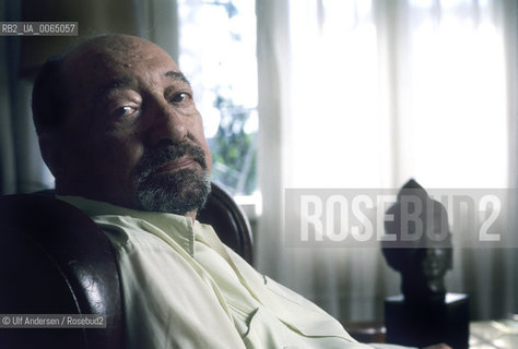 Uruguayan writer Juan Carlos Onetti. Madrid October 24, 1987 - ©Ulf Andersen/Rosebud2