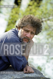 Canadian writer Michael Ondaatje. Paris April 16, 1991 - ©Ulf Andersen/Rosebud2