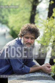 Canadian writer Michael Ondaatje. Paris April 16, 1991 - ©Ulf Andersen/Rosebud2