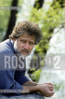 Canadian writer Michael Ondaatje. Paris April 16, 1991 - ©Ulf Andersen/Rosebud2