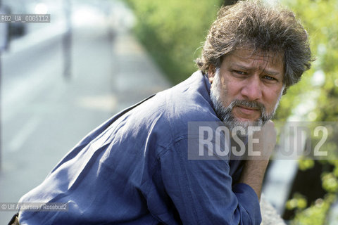 Canadian writer Michael Ondaatje. Paris April 16, 1991 - ©Ulf Andersen/Rosebud2