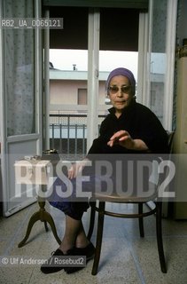 Italian writer Anna Maria Ortese. Genova October 12, 1988 - ©Ulf Andersen/Rosebud2