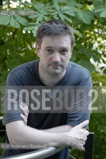 German writer Markus Orths. Paris, June 30, 2010 - ©Ulf Andersen/Rosebud2