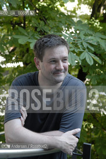 German writer Markus Orths. Paris, June 30, 2010 - ©Ulf Andersen/Rosebud2