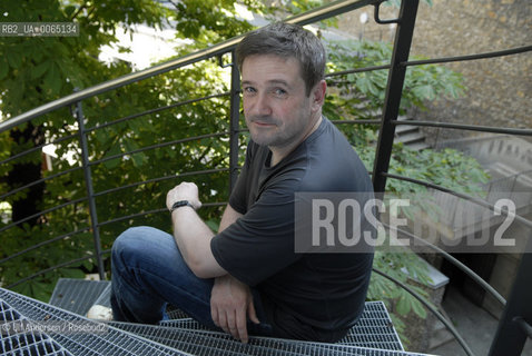 German writer Markus Orths. Paris, June 30, 2010 - ©Ulf Andersen/Rosebud2