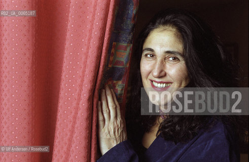 German writer Emine Sevgi Ozdamar. Paris November 16, 2000 - ©Ulf Andersen/Rosebud2