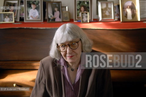 American writer Cynthia Ozick at home. New Rochelle January 20, 2007 - ©Ulf Andersen/Rosebud2