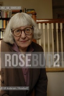 American writer Cynthia Ozick at home. New Rochelle January 20, 2007 - ©Ulf Andersen/Rosebud2