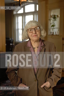 American writer Cynthia Ozick at home. New Rochelle January 20, 2007 - ©Ulf Andersen/Rosebud2