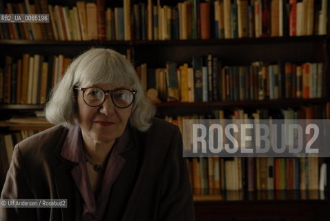 American writer Cynthia Ozick at home. New Rochelle January 20, 2007 - ©Ulf Andersen/Rosebud2