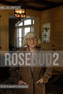 American writer Cynthia Ozick at home. New Rochelle January 20, 2007 - ©Ulf Andersen/Rosebud2