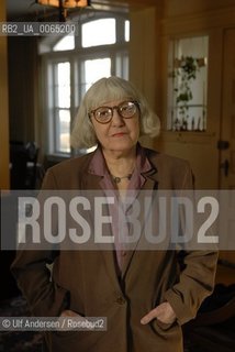 American writer Cynthia Ozick at home. New Rochelle January 20, 2007 - ©Ulf Andersen/Rosebud2